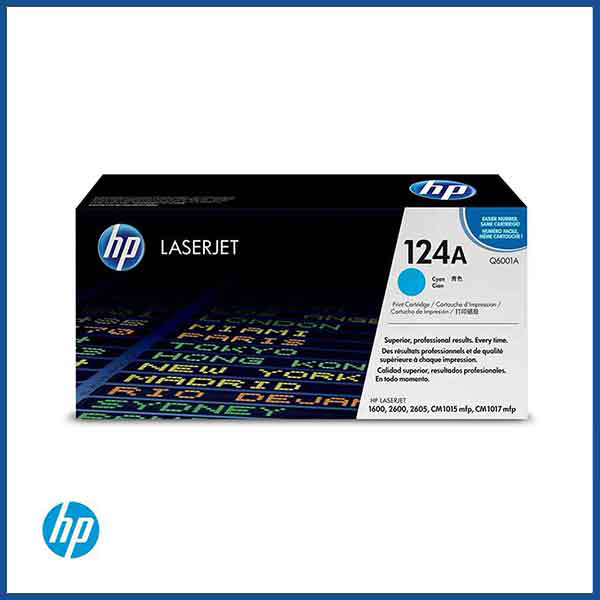  HP 124A (Q6001A) Cyan Toner Cartridge